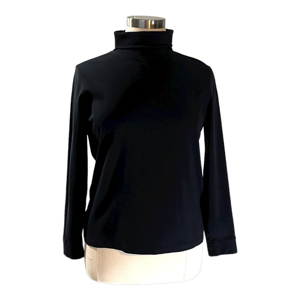 L.L. Bean Interlock Turtleneck Tee Shirt, Long-Sleeve - XL - NWOT